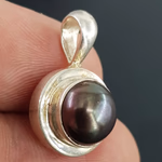 Pirit Kolye Ucu (Gümüş) Orijinal Kristal Detay Görseli 2