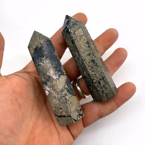 Pirit Obelisk - Orijinal Şifalı Kristal - Görsel 1