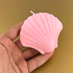 Premium Esanslı Abalon Mum Pembe Orijinal Kristal Detay Görseli 2