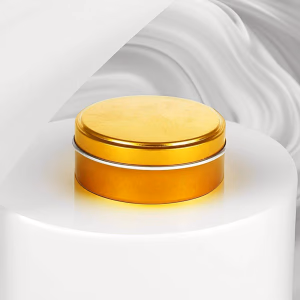 Premium Esanslı Teneke Kutu Mum Gold - Orijinal Şifalı Kristal - Görsel 2