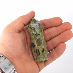 Riyolit Obelisk - Orijinal Şifalı Kristal - Görsel 2