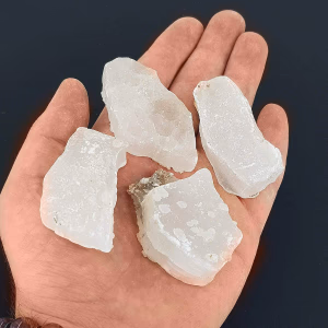 Selenit Ham Taş - Orijinal Şifalı Kristal - Görsel 1