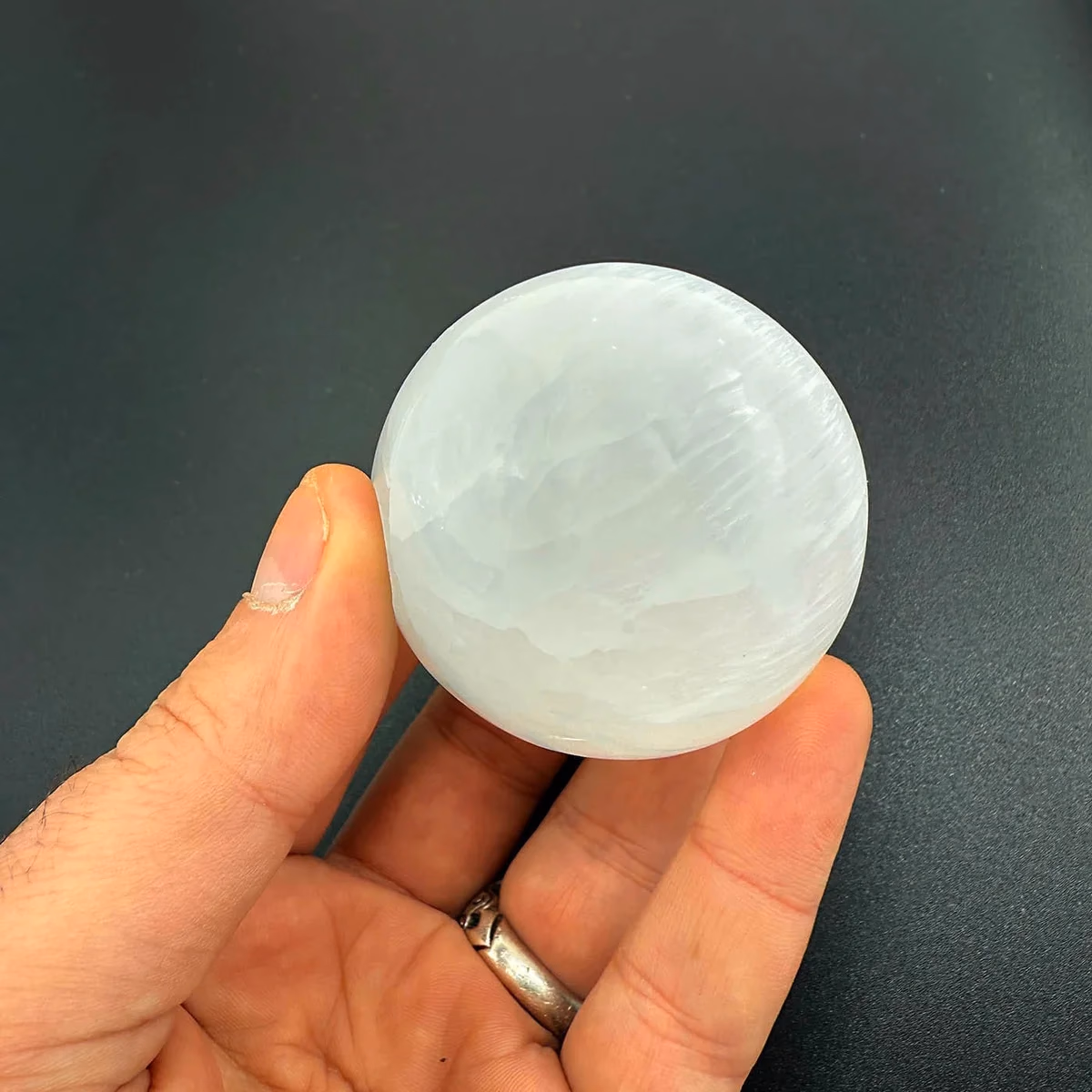 Selenit Küre 6mm