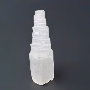 Selenit Lamba Büyük 25cm - Orijinal Şifalı Kristal - Görsel 1