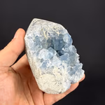 Selestit (Stronsiyum) Ham Taş (Jeotsuz) Orijinal Kristal Detay Görseli 2