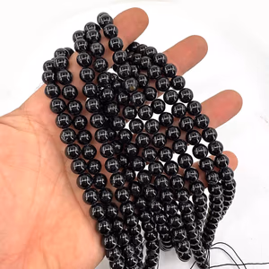 Spinel Dizi 8 mm - Orijinal Şifalı Kristal - Görsel 1