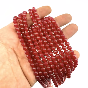 Star Yakut Dizi 6mm - Orijinal Şifalı Kristal - Görsel 1