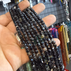 Süleymaniye Akik Küp Dizi 5 mm - Orijinal Şifalı Kristal - Görsel 1