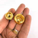 Tanıklı Pirinç Sarkaç (Pandül) Orijinal Kristal Detay Görseli 2