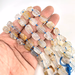 Topaz Dizi 15x12x5mm - Orijinal Şifalı Kristal - Görsel 1