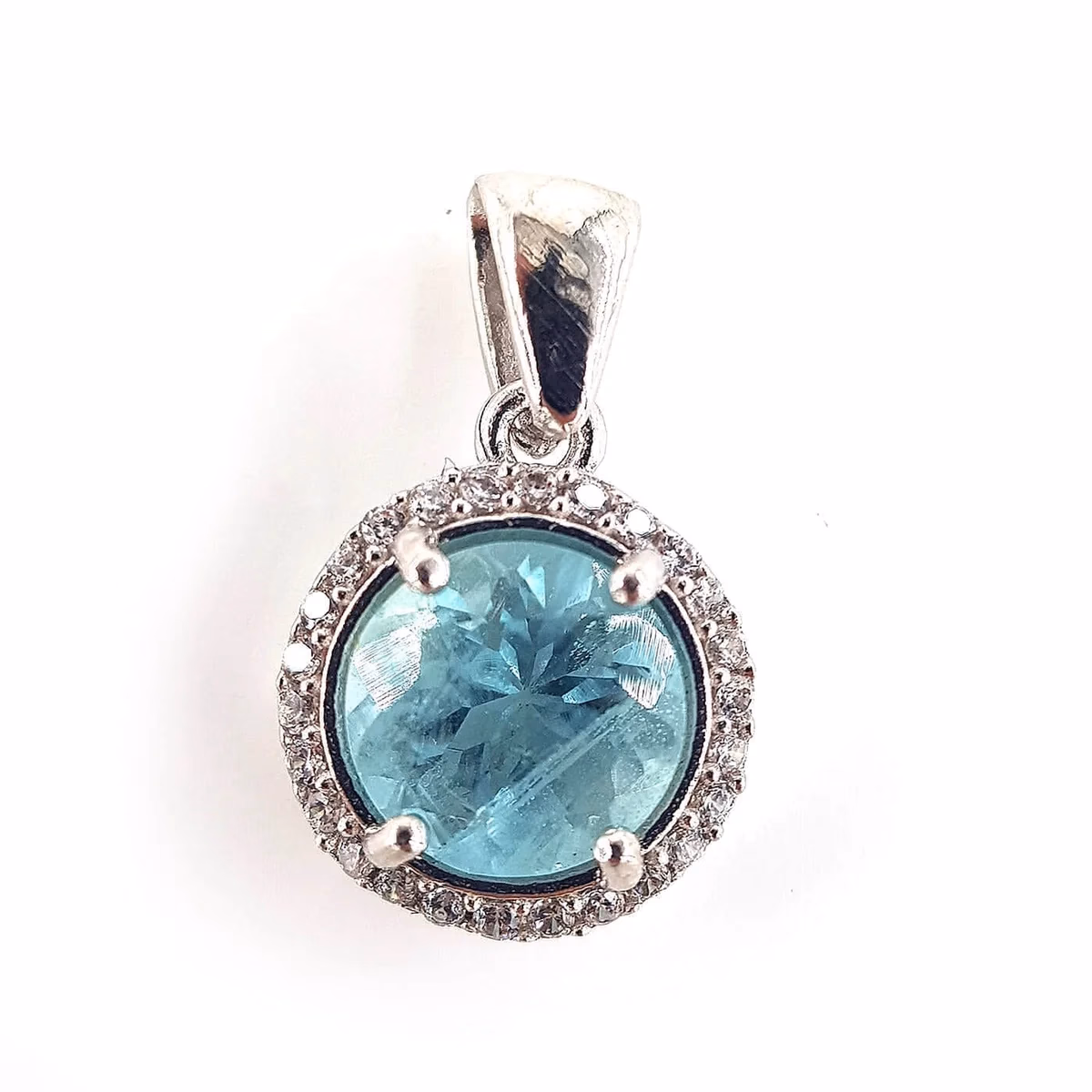 Topaz Kolye Ucu (Gümüş)
