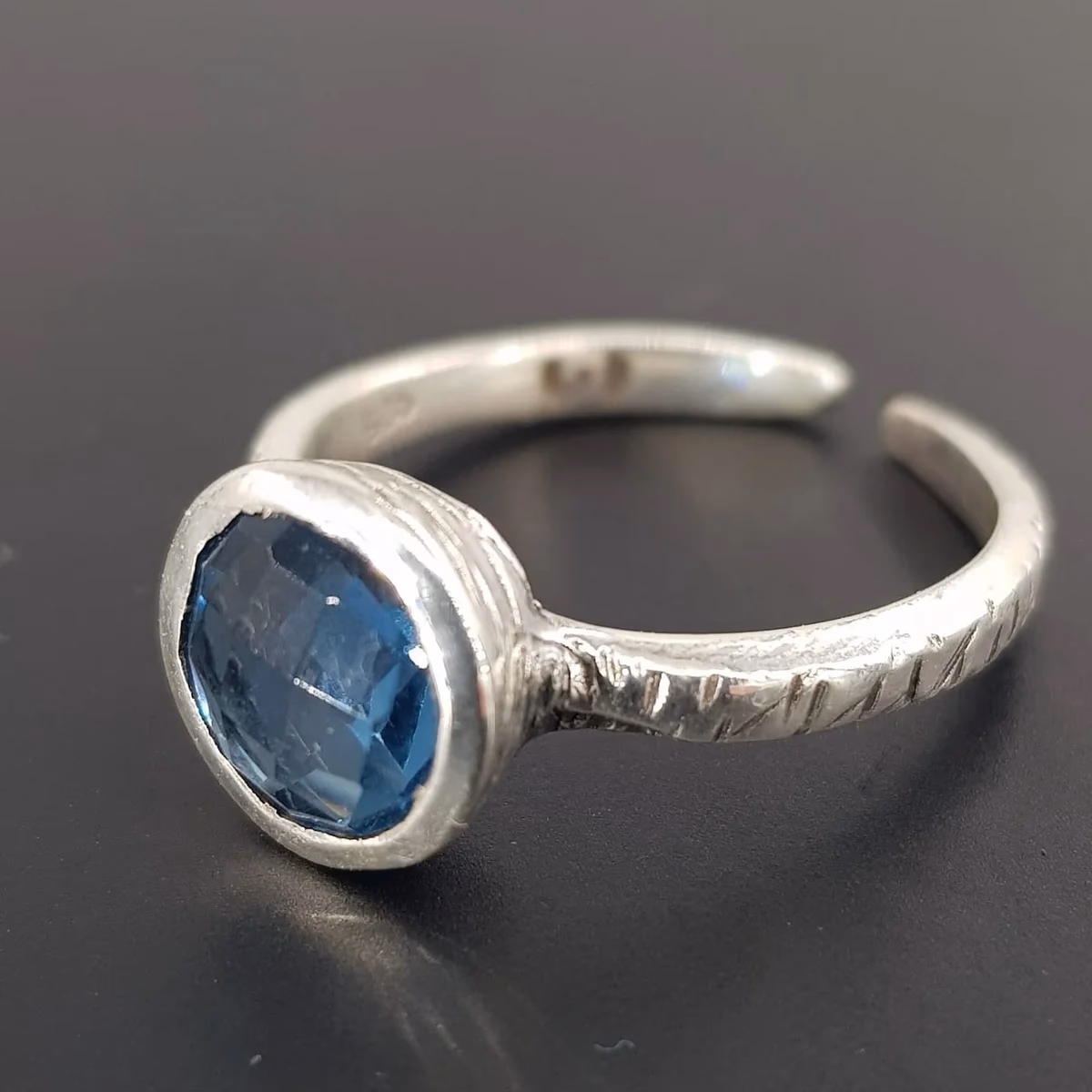 Topaz Yüzük (Gümüş)