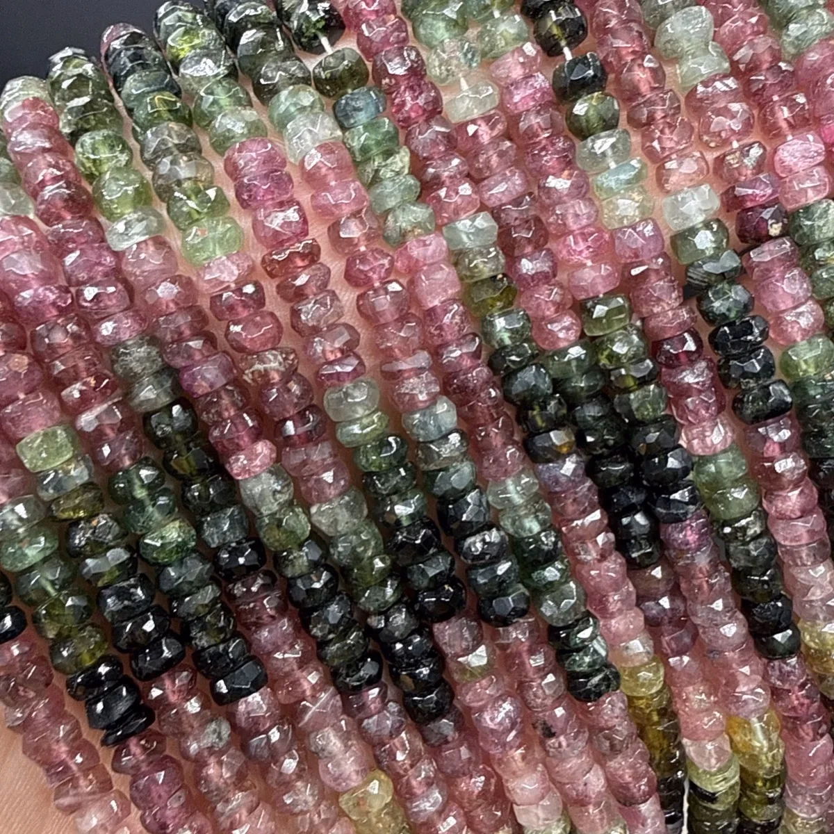 Turmalin Rondela Dizi 5x3 mm