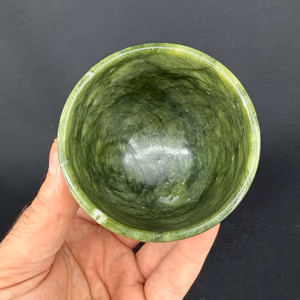 Yeşim Bardak AAA  - Orijinal Şifalı Kristal - Görsel 2