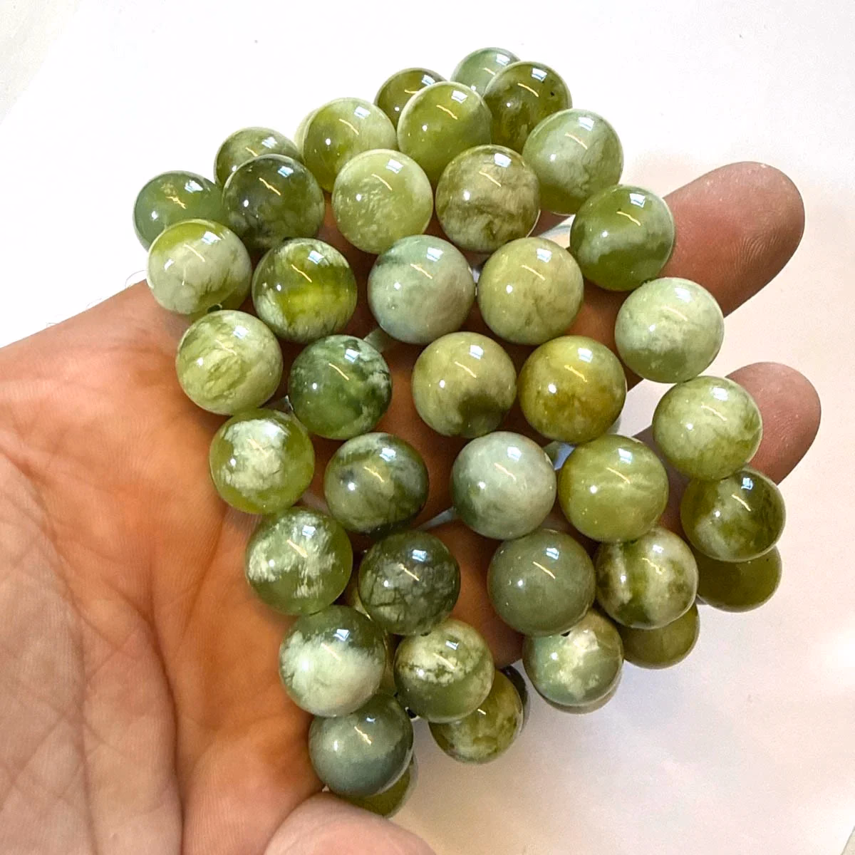 Yeşim Bileklik AAA 12 mm
