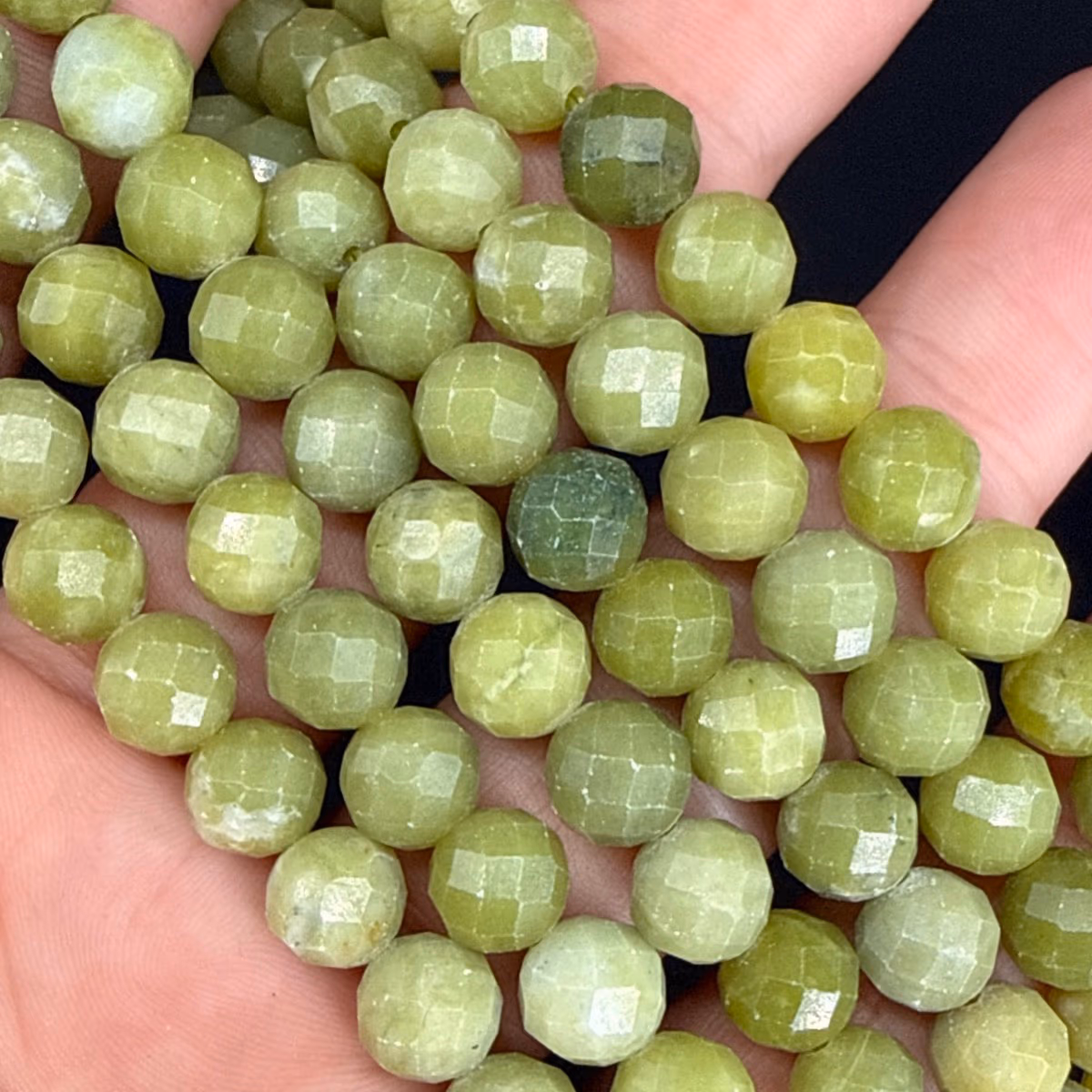 Yeşim Dizi Faset 8mm
