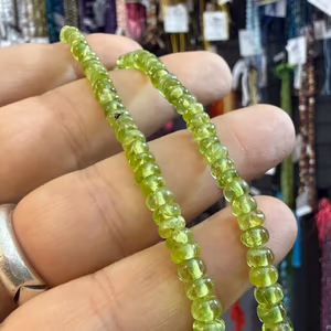 Zeberced Dizi 5 mm - Orijinal Şifalı Kristal - Görsel 1