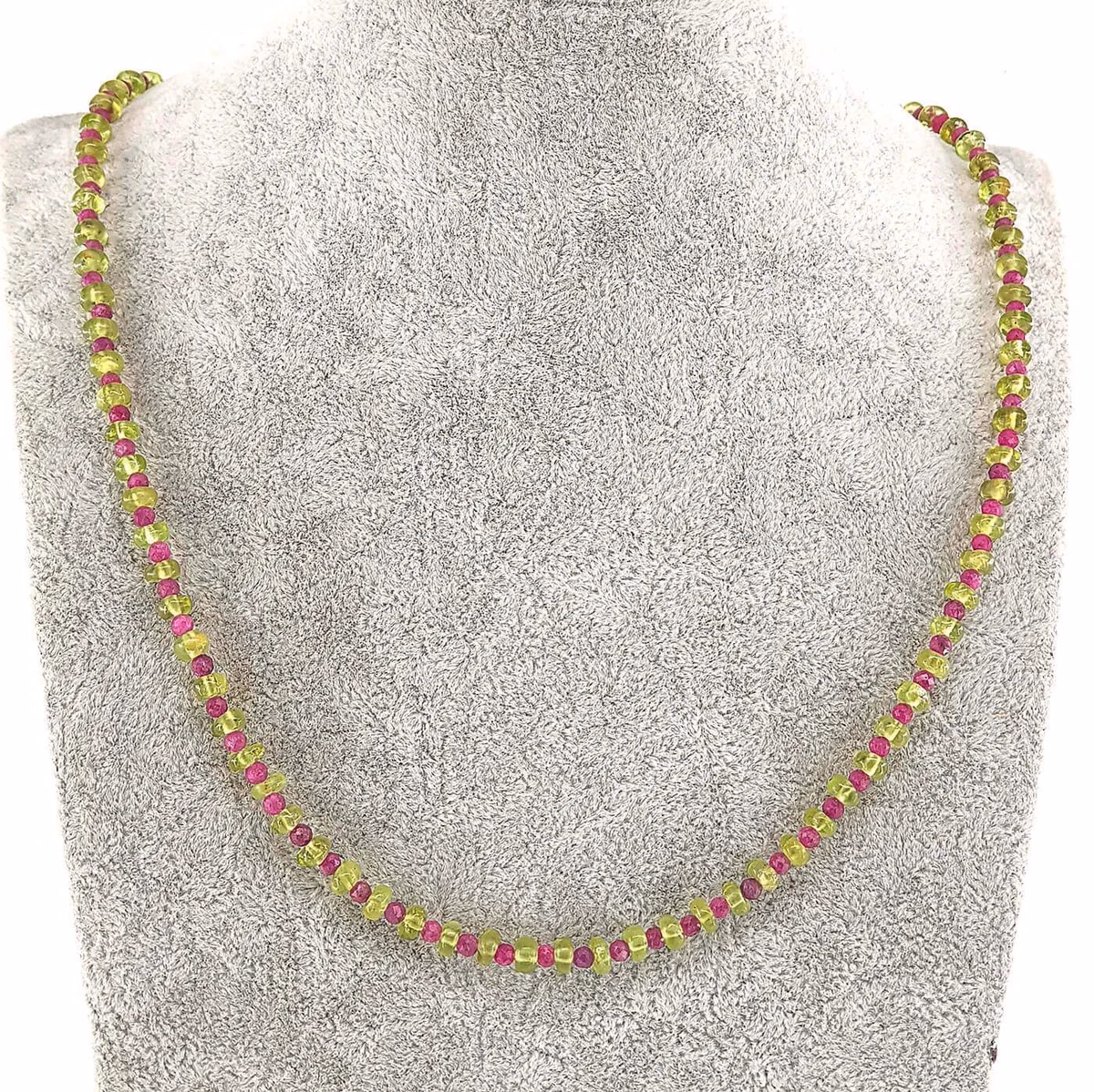 Zeberced , Yakut Kolye 3mm (Gümüş)