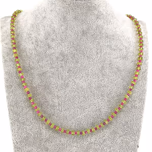 Zeberced , Yakut Kolye 3mm (Gümüş) - Orijinal Şifalı Kristal - Görsel 2
