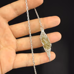 Zultanit Diyaspor Gümüş Sarkaç AAA Orijinal Kristal Detay Görseli 3