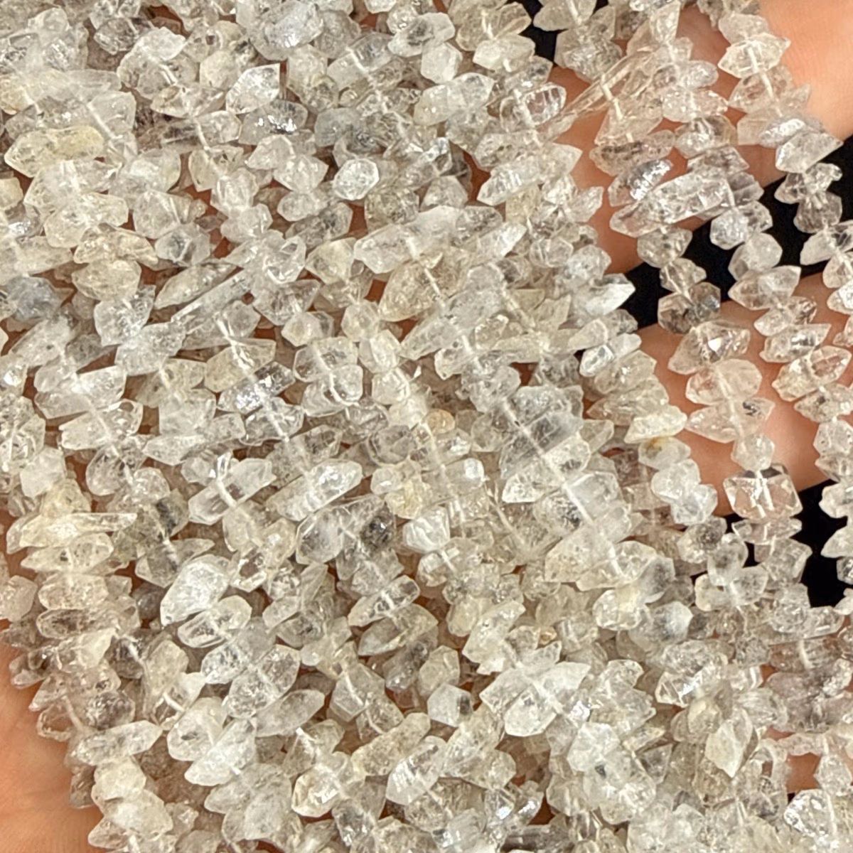 Herkimer Elmas Dizi 7x4mm AA+