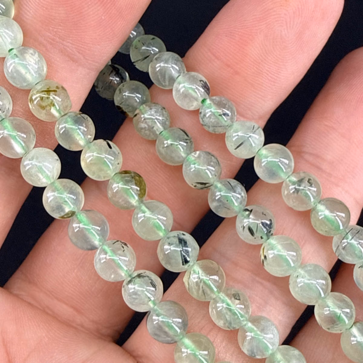 Prehnite Dizi 7mm 