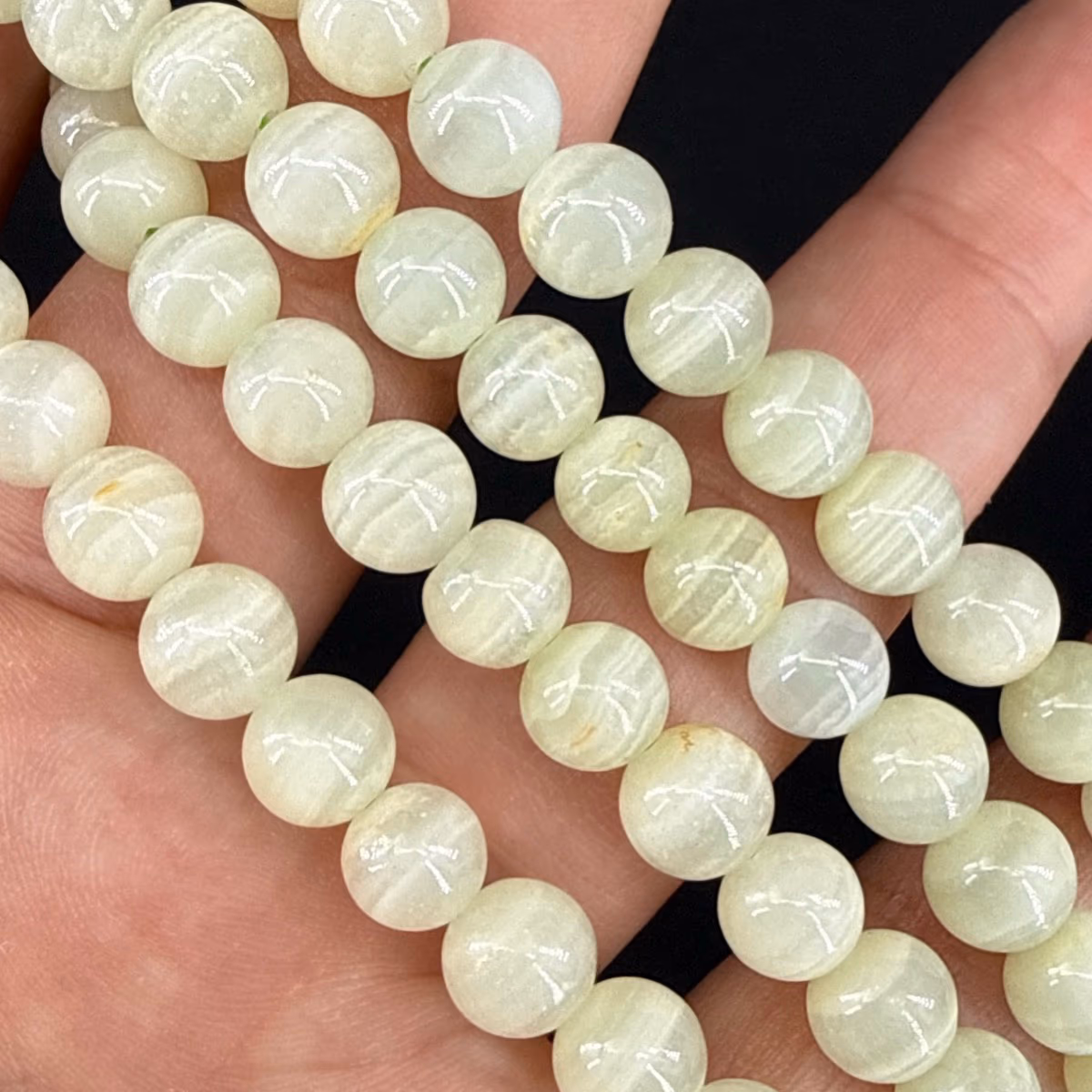 Yeşil Kalsit Dizi 8mm
